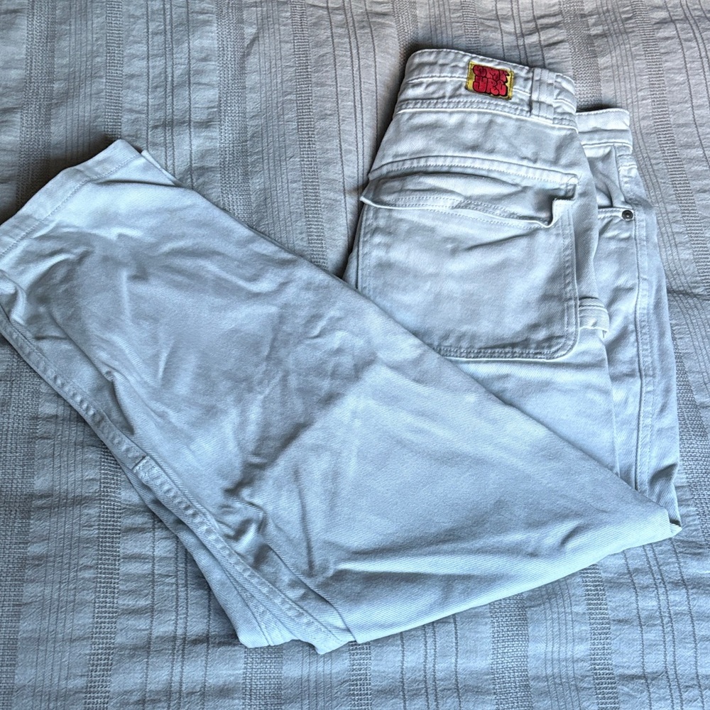 Empyre white skate jeans